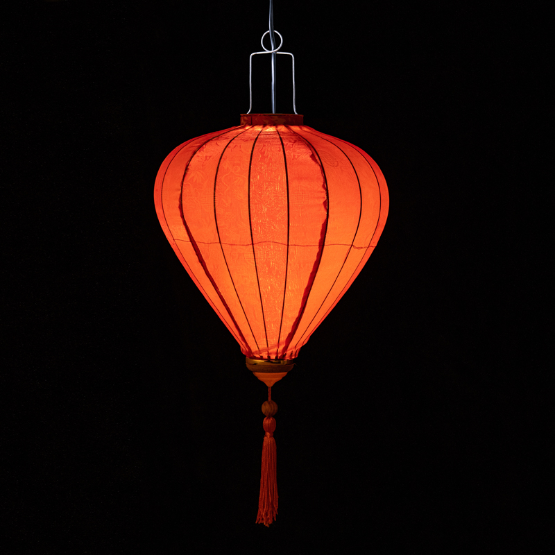 Вьетнамский фонарик 16" Чеснок оранжевый 114