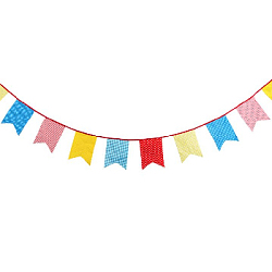 Гирлянда тканевая Ласточка 3,4 м, №28