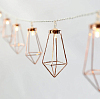 Гирлянда "Кристаллы" 3 м х 8 см х 20 диодов от батареек