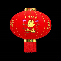 Китайский фонарь эконом d-54 см, Восторг