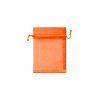 Мешочек из органзы 7 х 9 см оранжевый 